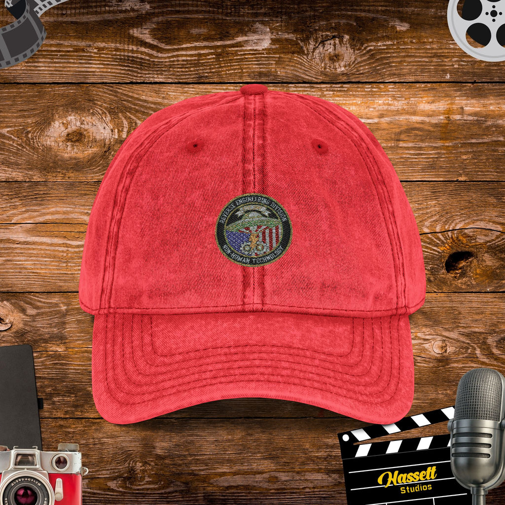 UFO Reverse Engineering Division Vintage Cap (Embroidered)