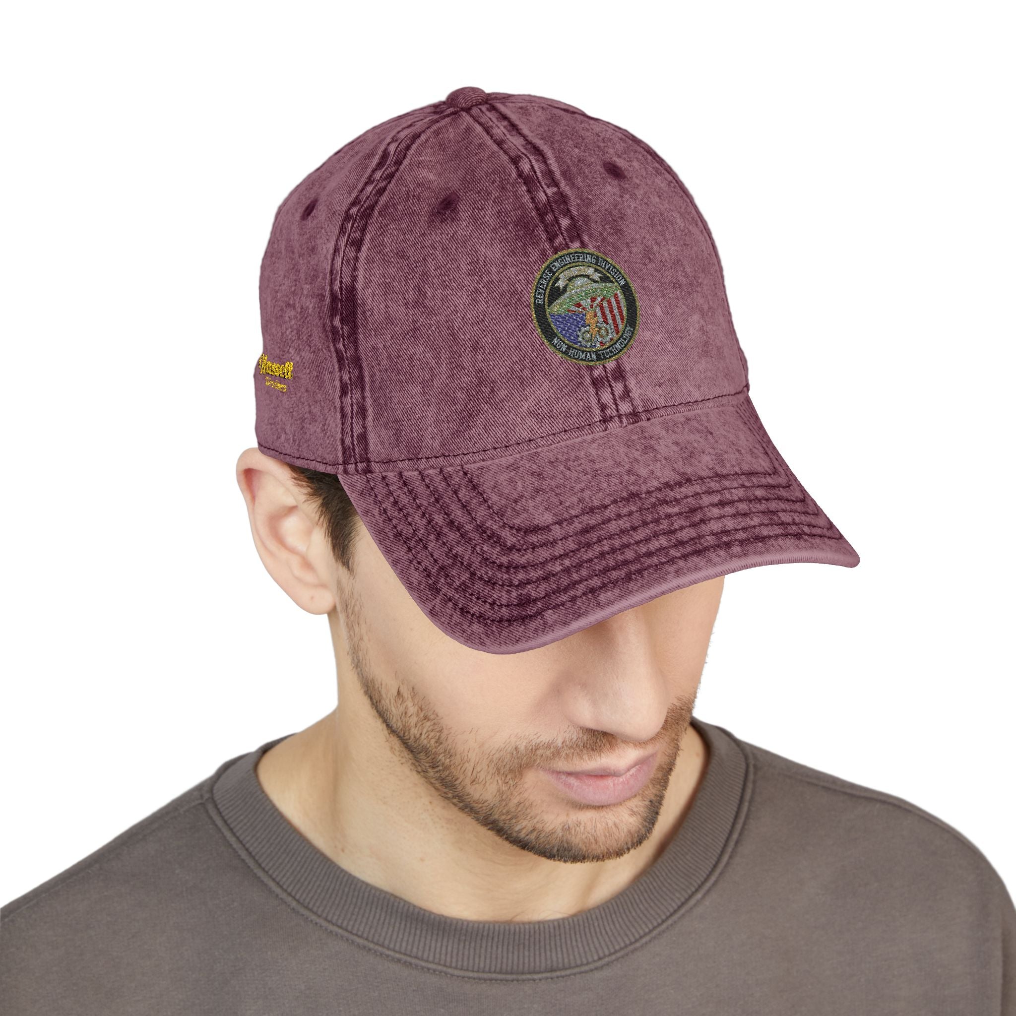 UFO Reverse Engineering Division Vintage Cap (Embroidered)