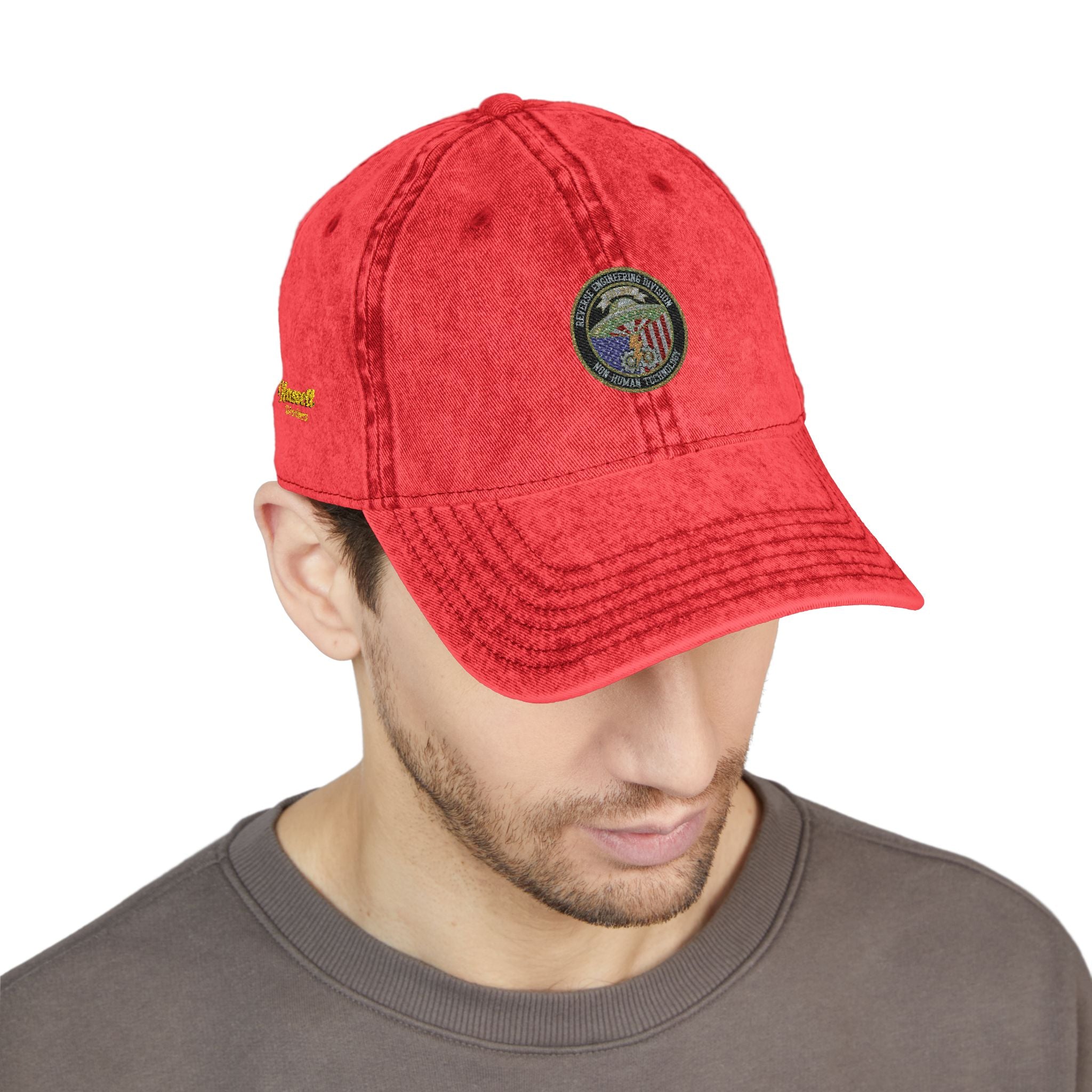 UFO Reverse Engineering Division Vintage Cap (Embroidered)