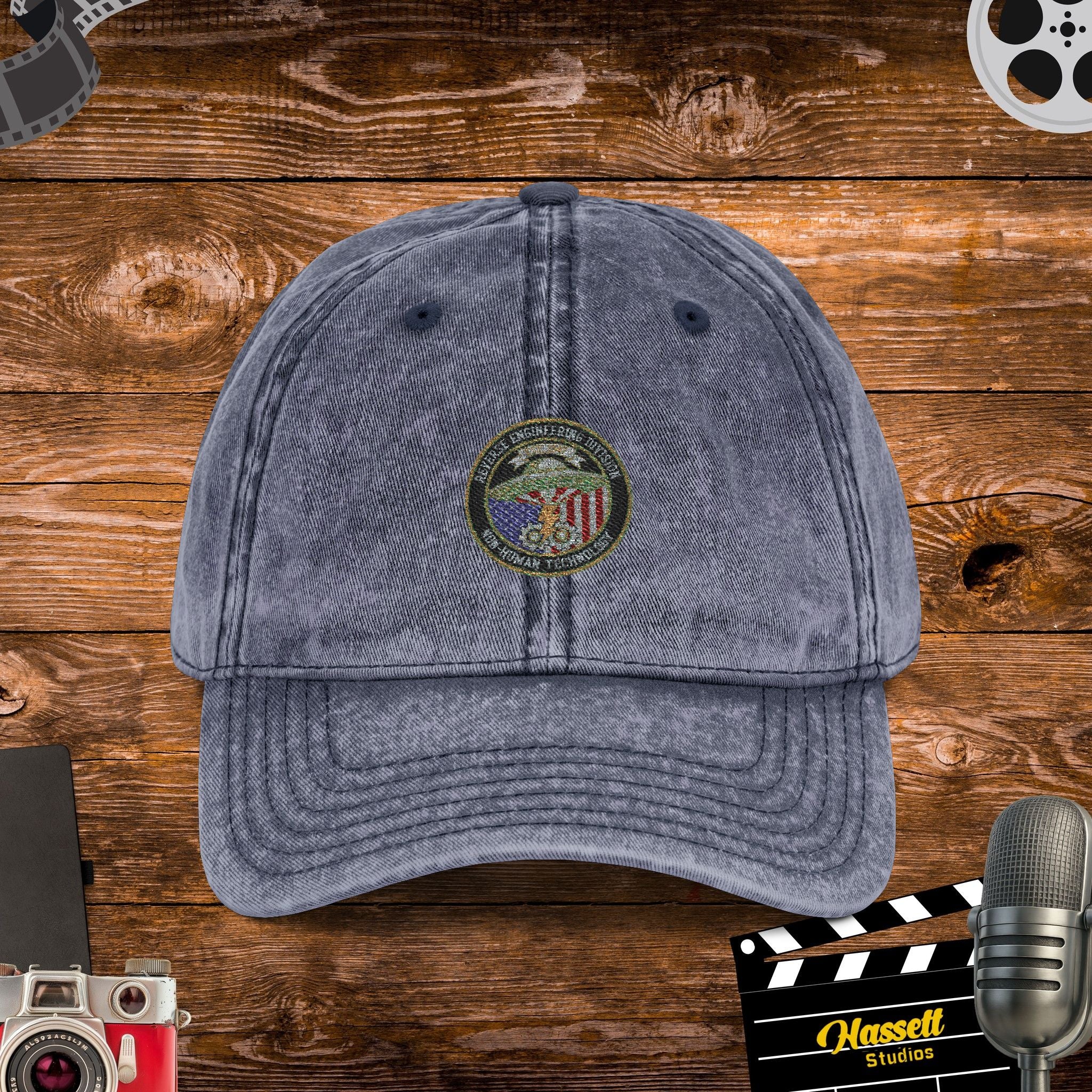 UFO Reverse Engineering Division Vintage Cap (Embroidered)