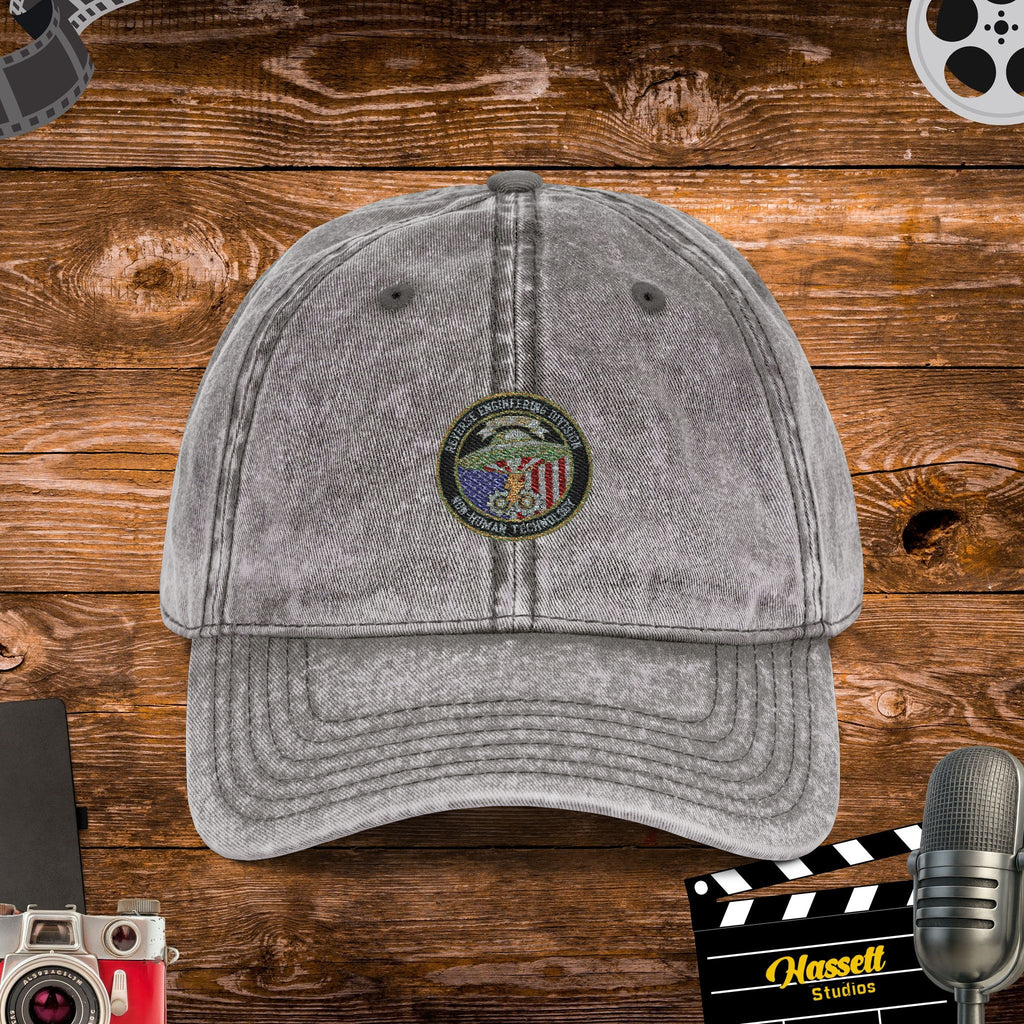 UFO Reverse Engineering Division Vintage Cap (Embroidered)