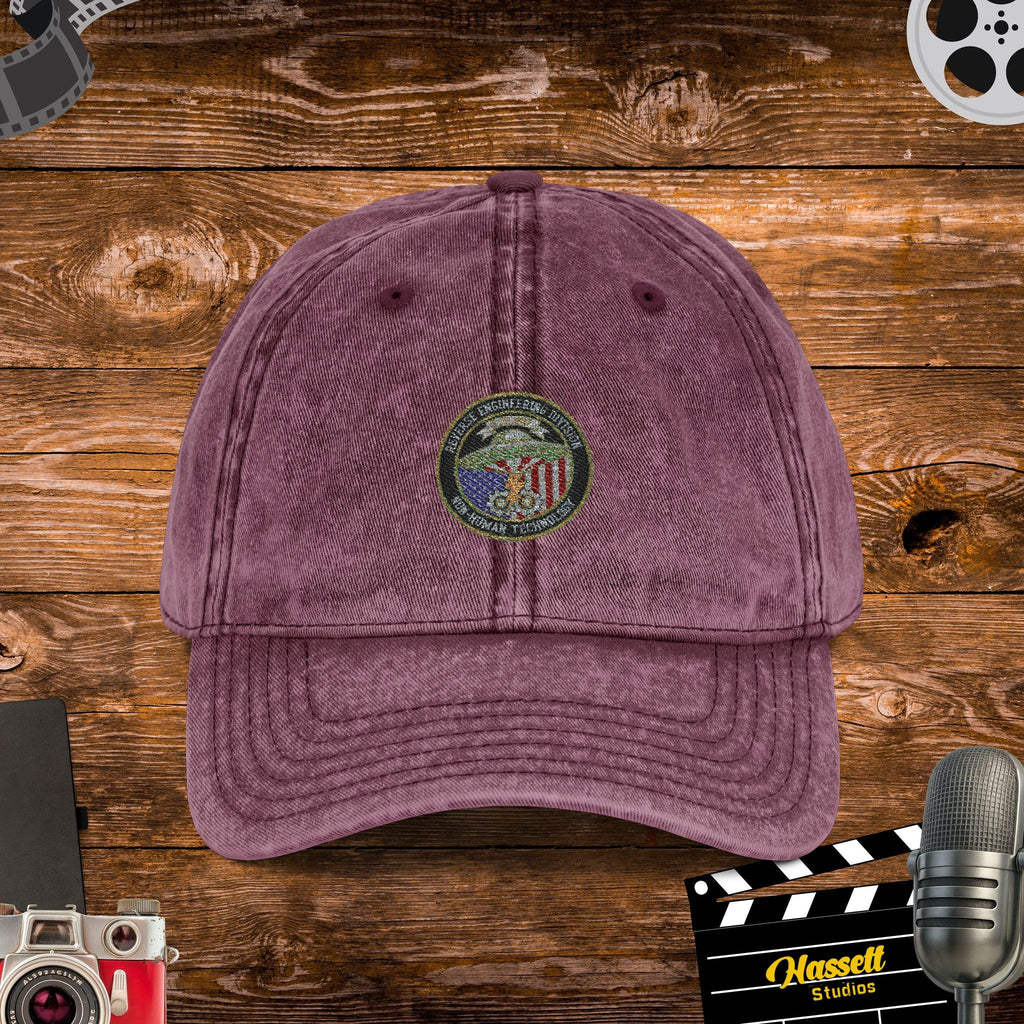 UFO Reverse Engineering Division Vintage Cap (Embroidered)