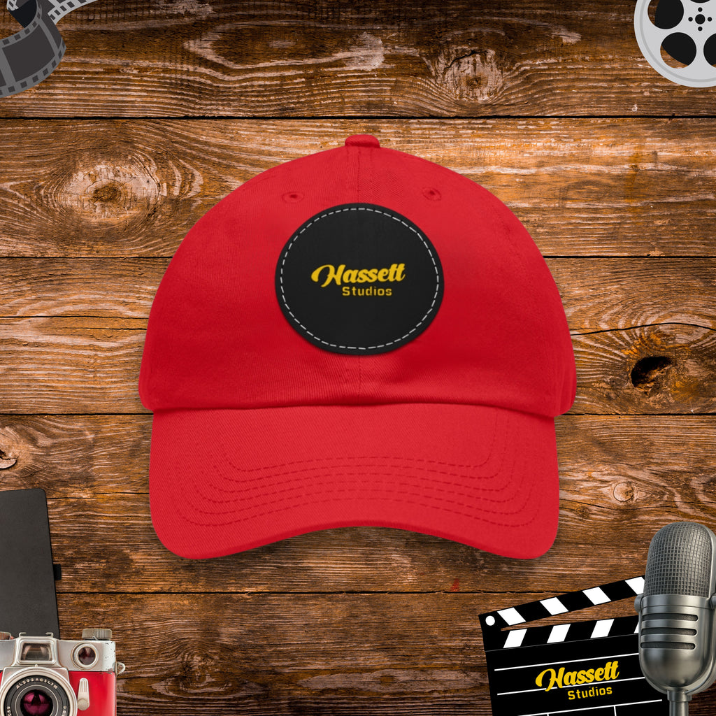 Hassett Studios Leather Patch Cap
